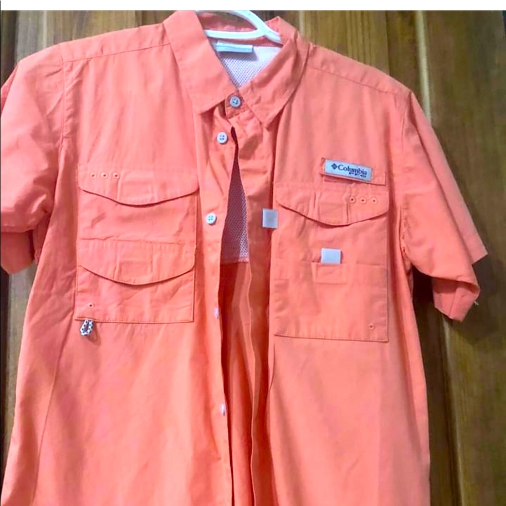 Boys Columbia fishing shirt